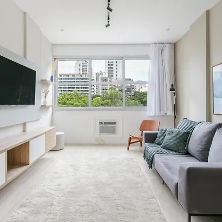 Apartamento Tabas Lindo Ap 3Qtos No Leblon Lb0043